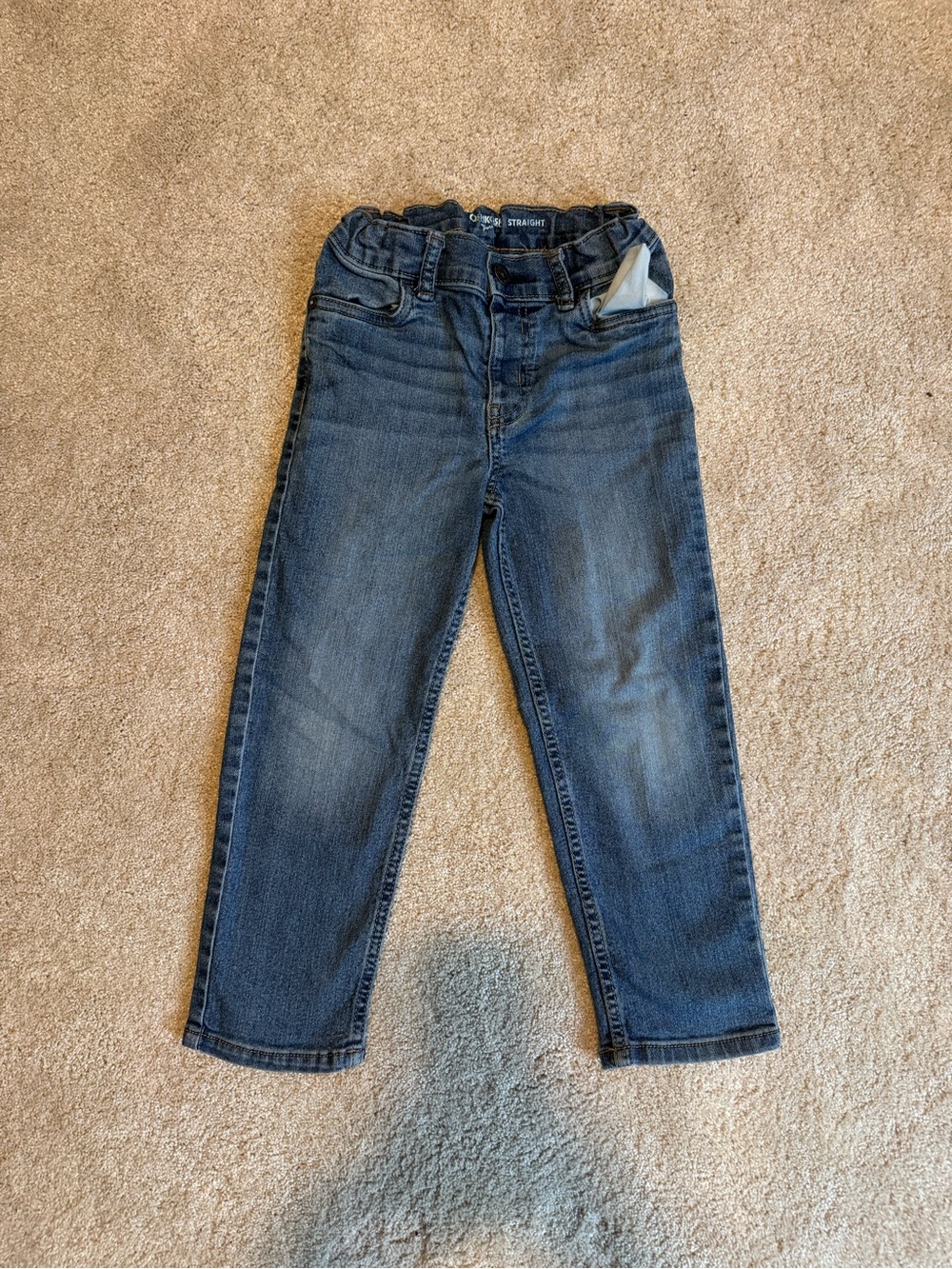5T Boys Straight Jeans - Medium Wash
